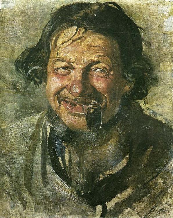 Michael Ancher den leende lars gaihede France oil painting art
